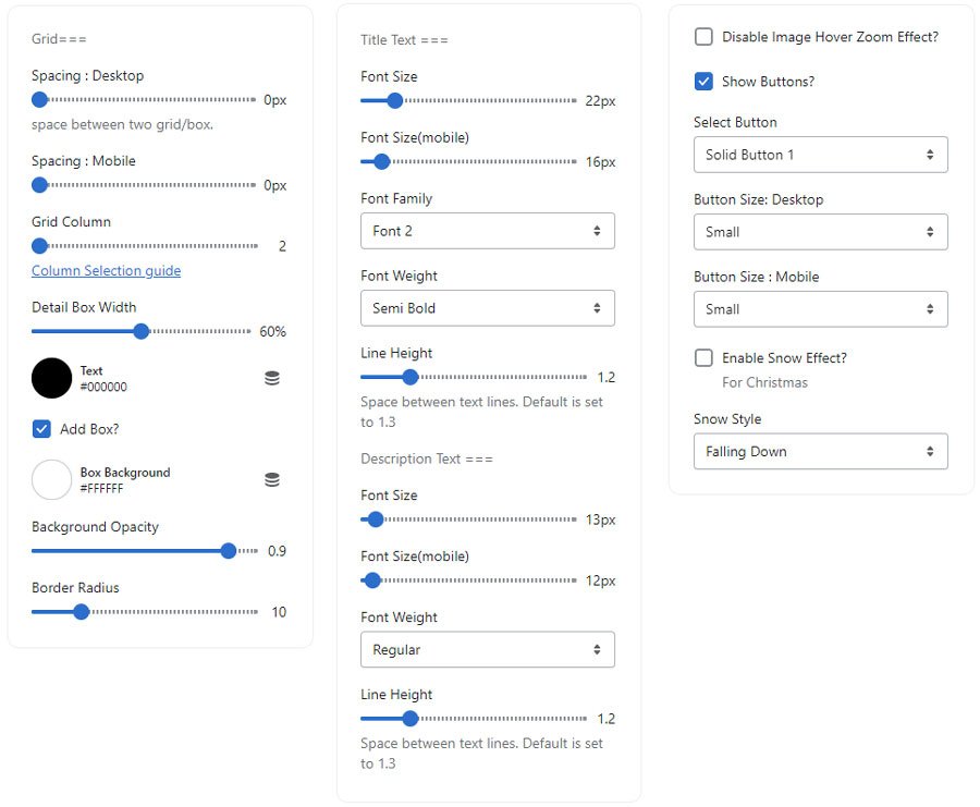 Premium Shopify Theme - Collections Banners