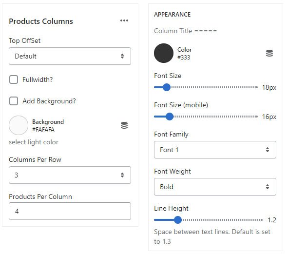 Premium Shopify Theme - Product Columns