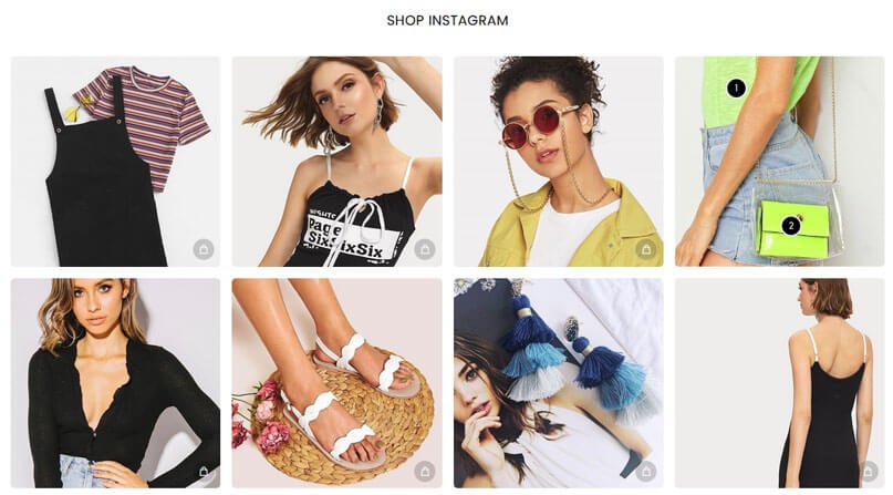 Premium Shopify Theme - Instagram Shop