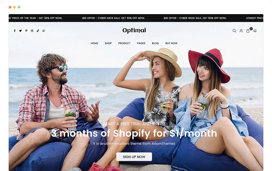 Optimal Ultimate Premium Shopify Theme OS 2.0
