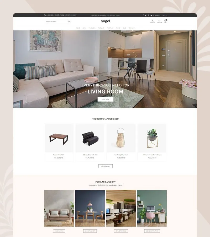 Furniture Shopify Theme