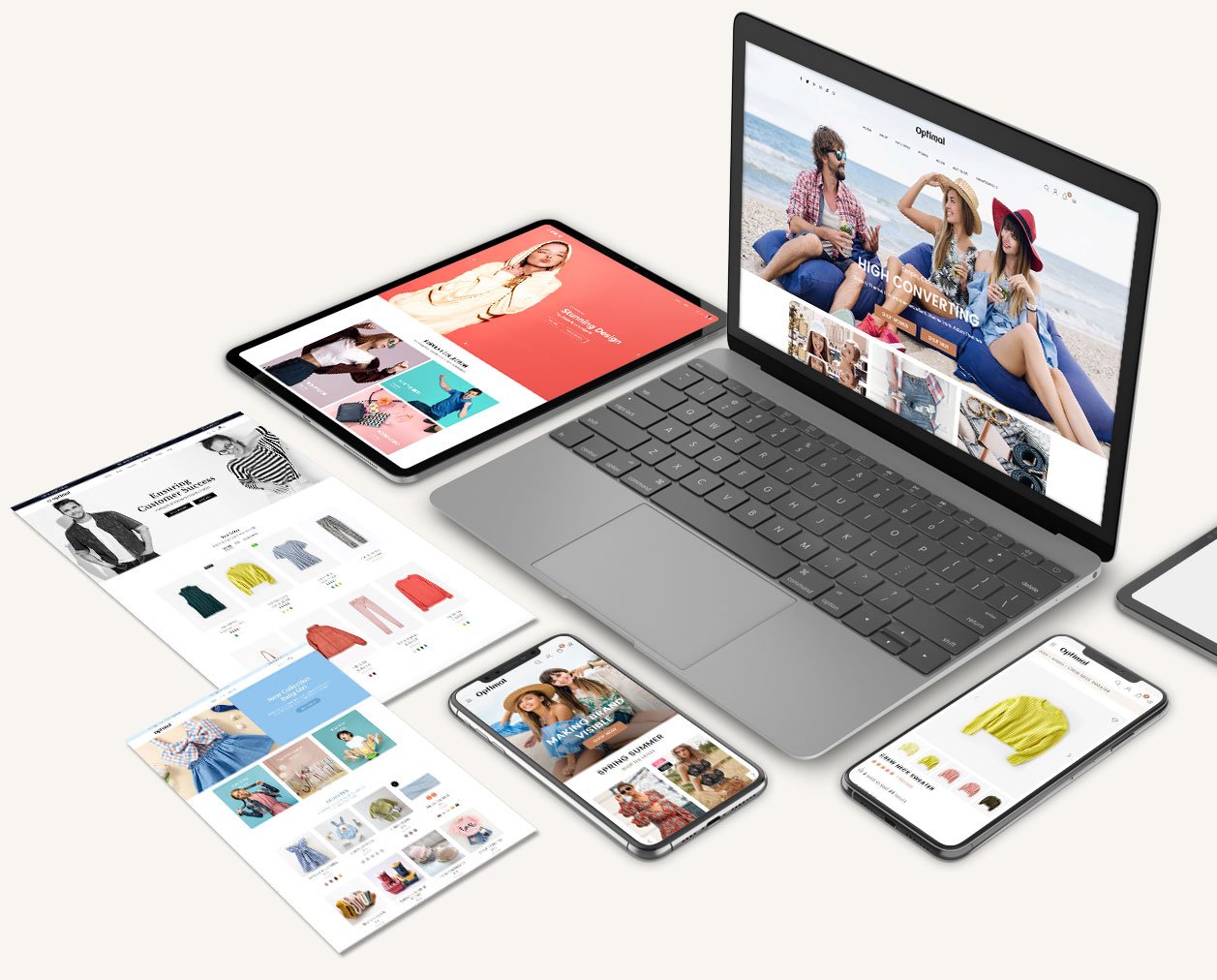 RESPONSIVE & MOBILE OPTIMIZED SHOPIFY THEME