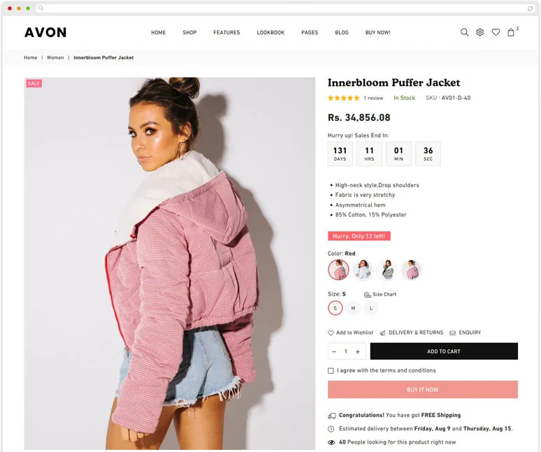 Single column images