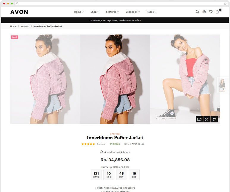 Horizontal Media Gallery