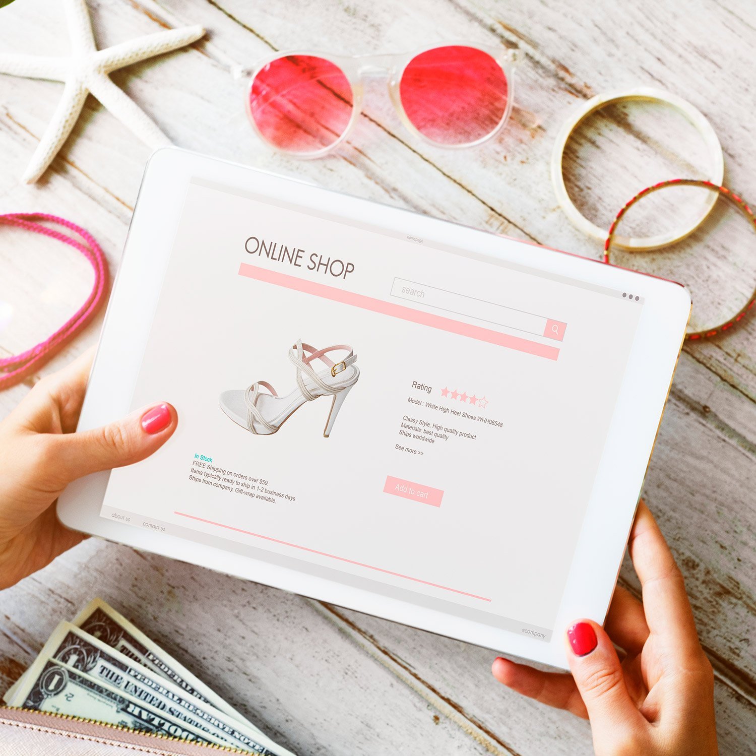 Minimize product description