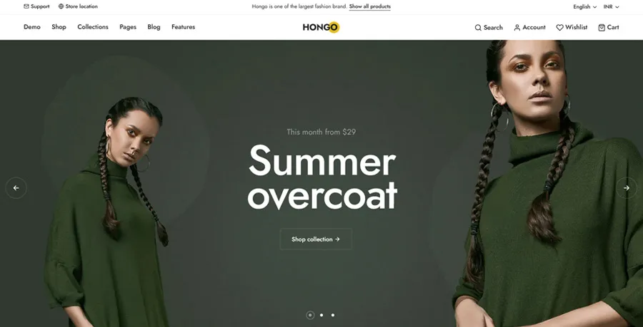 Hongo Theme