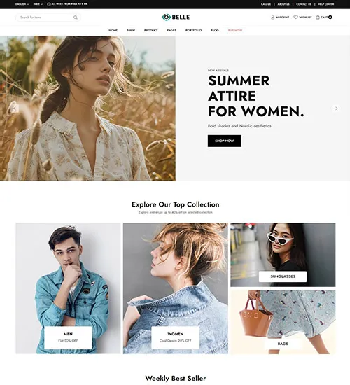 Belle Versatile Shopify Theme
