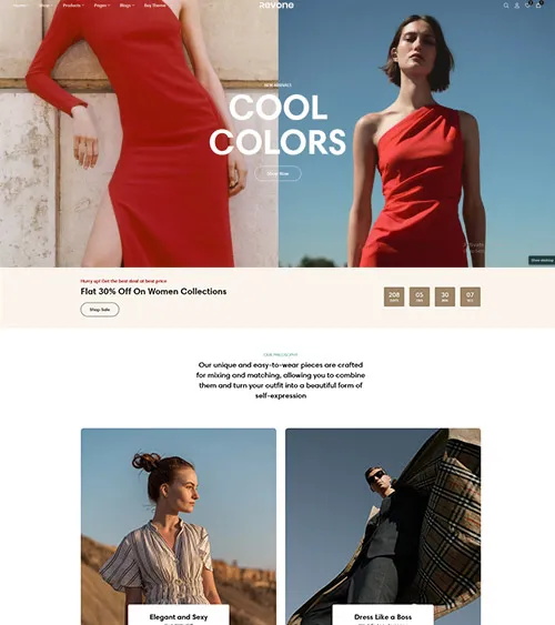 Refine Shopify theme