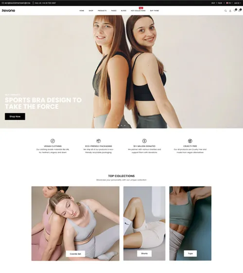 Activewear shopify theme