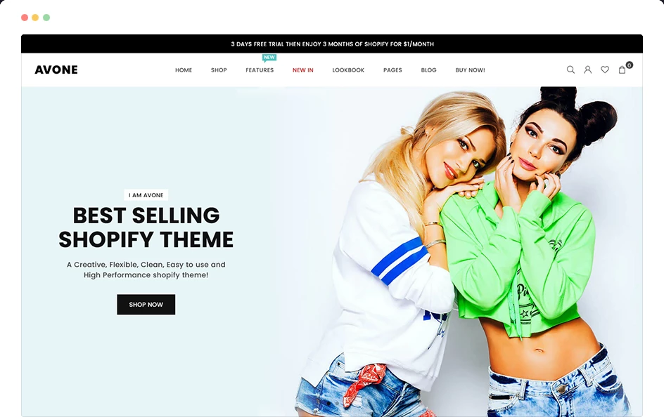 Avone Multipurpose Premium Shopify Theme OS 2.0
