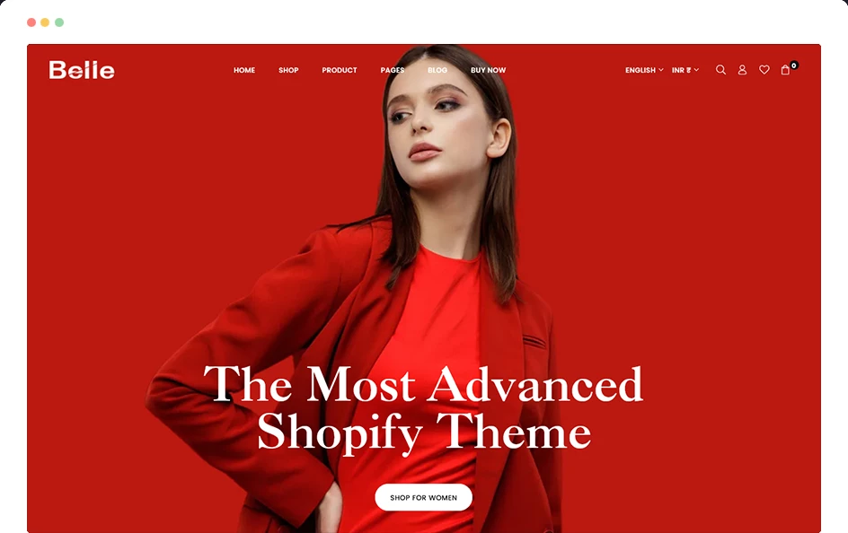 Belle Modern Versatile Premium Shopify Theme