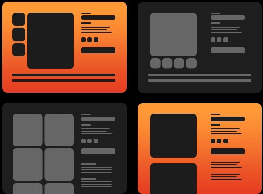 Different product page design in Avone theme