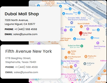 Store locator section in Abone shopify theme
