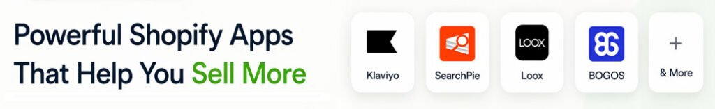 Recommended Apps to Use for Shopify theme