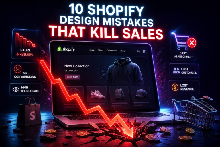 10 Shopify Design Mistakes That Kill Sales