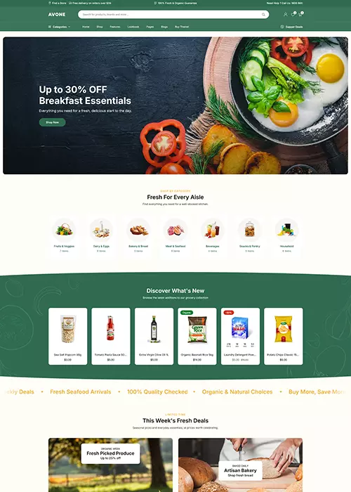 grocery-theme