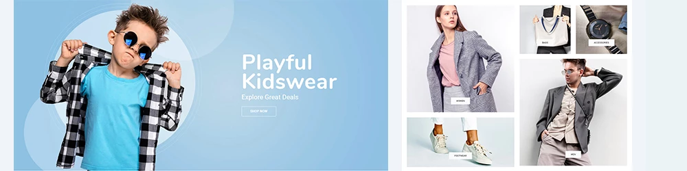 Showcase of 50 plus dynamic theme sections and customizable blocks built into Vogal Shopify theme