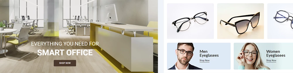 Showcase of 50 plus dynamic theme sections and customizable blocks built into Vogal Shopify theme