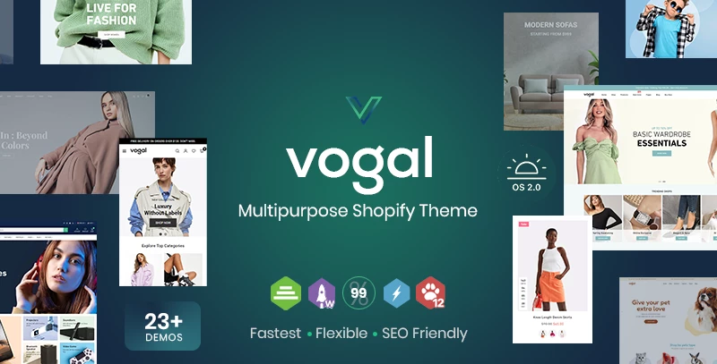 Vogal Shopify Theme Preview