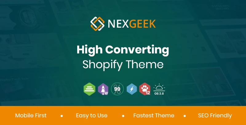 NexGeek Multipurpose Responsive Shopify Theme preview